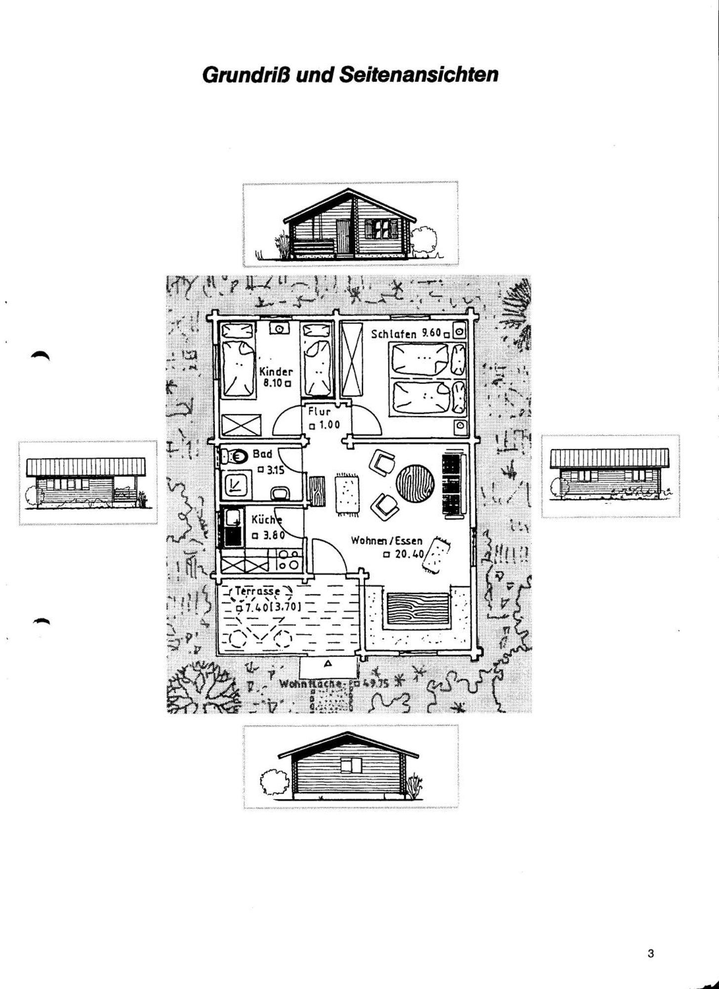 스탐스리에드 Blockhaus Mit Wlan Bayern 빌라 외부 사진